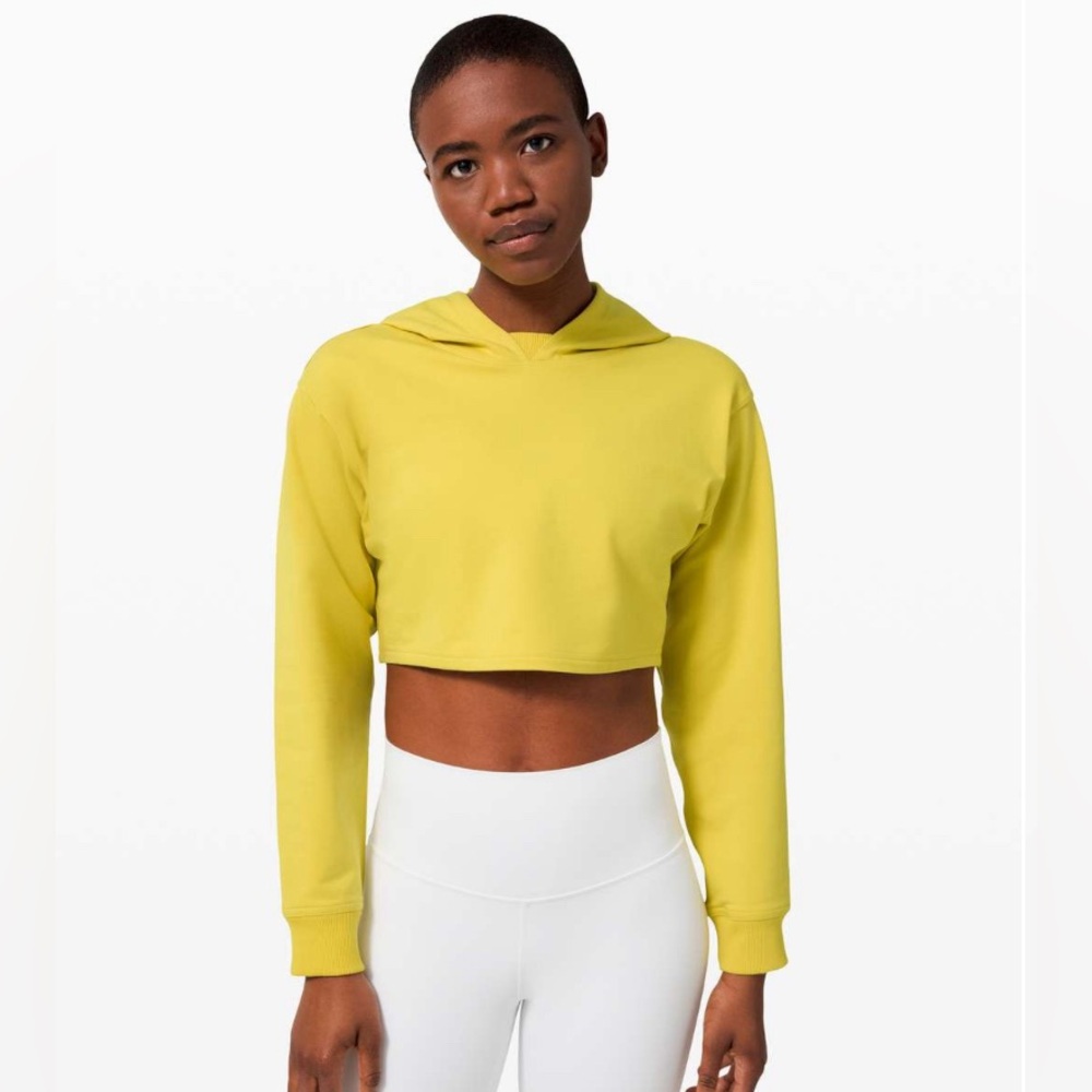 Lululemon All Yours Cropped Hoodie